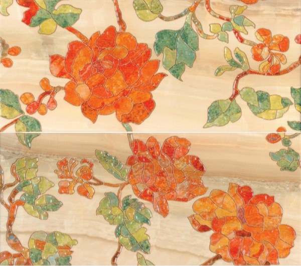 364464 Панно Antares Оранжевый 40х45