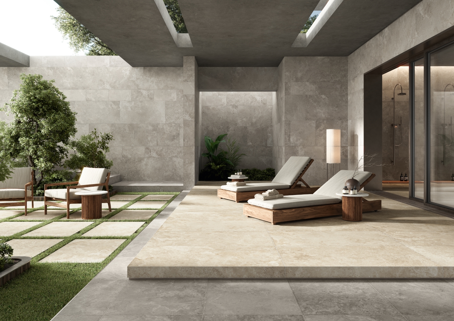 AHS5 На пол Histoire Beaune Liscio Matt RT 60x120 - фото 4