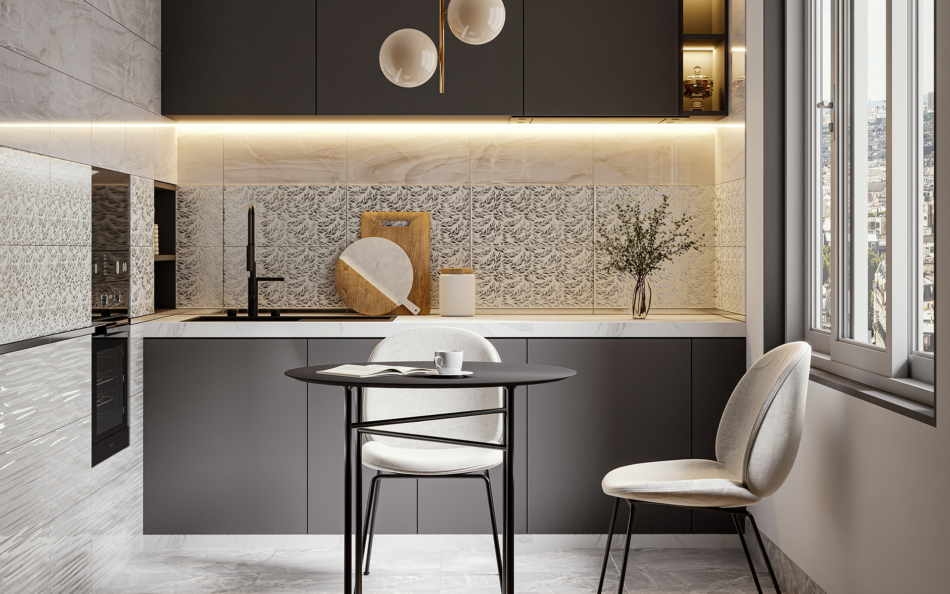 Декор Палермо Светлый D - фото 6