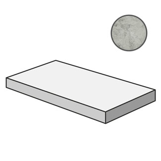 620070000989 Ступень Charme Extra Floor Project Силвер 60 Угловая Левая Натуральная