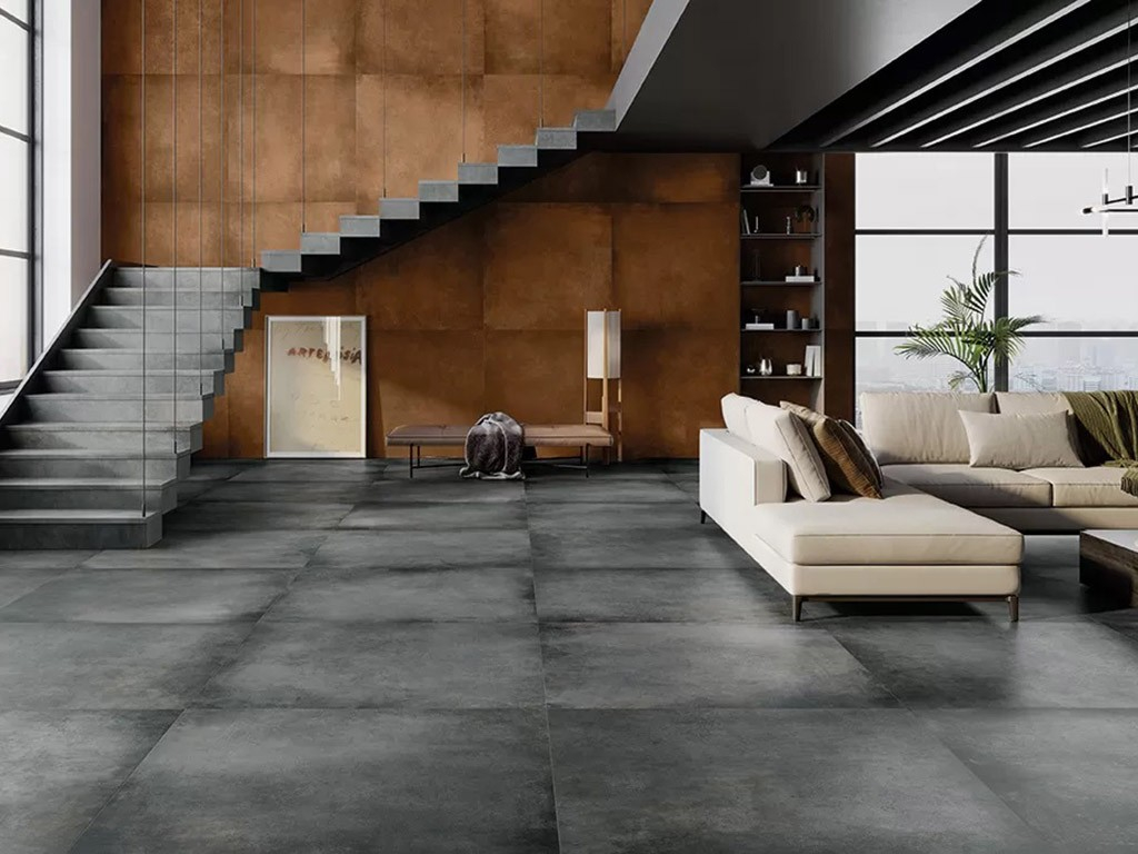 Плинтус Cosmos Zanquin Ingletado Recto Steel R9 596х596х11 - фото 3