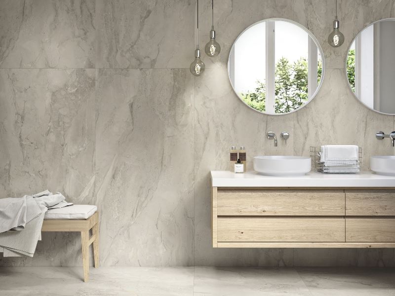 На пол Pienza Grigio Natural Rect 80x80 - фото 18