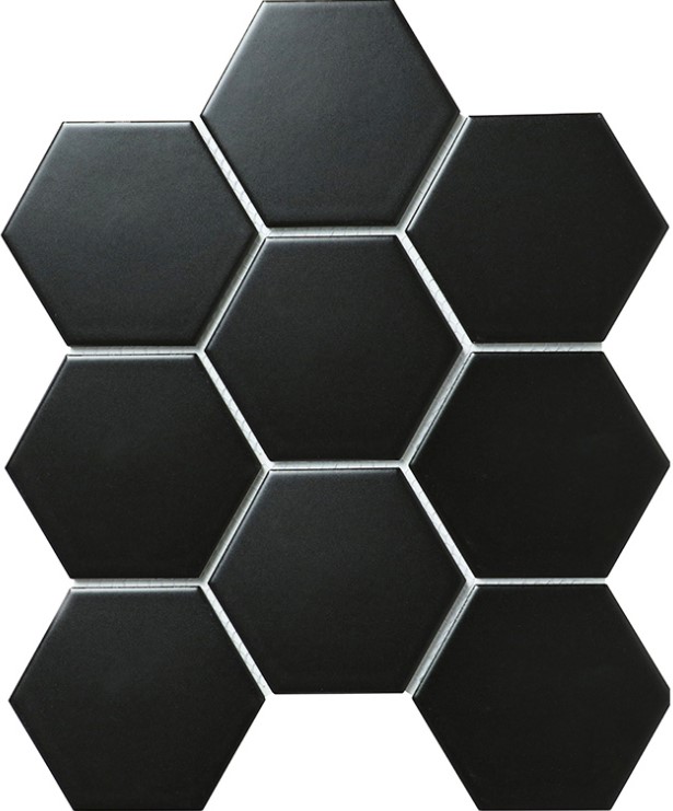 FQ83000/SBH4810 Настенная Homework Hexagon big Black Matt