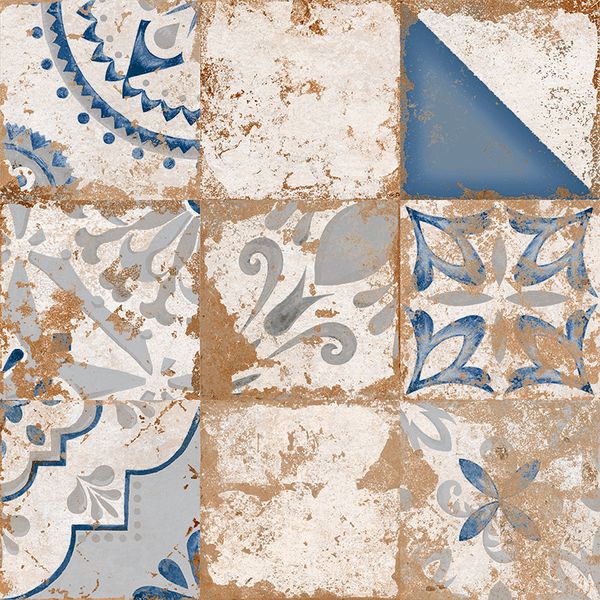 На пол Memory Azul Satin 58x58 - фото 2