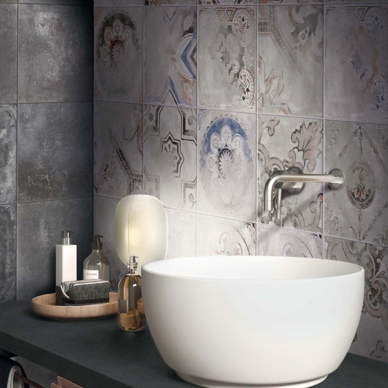 0005894 На пол Play Drops Multiwhite 20x20 - фото 24