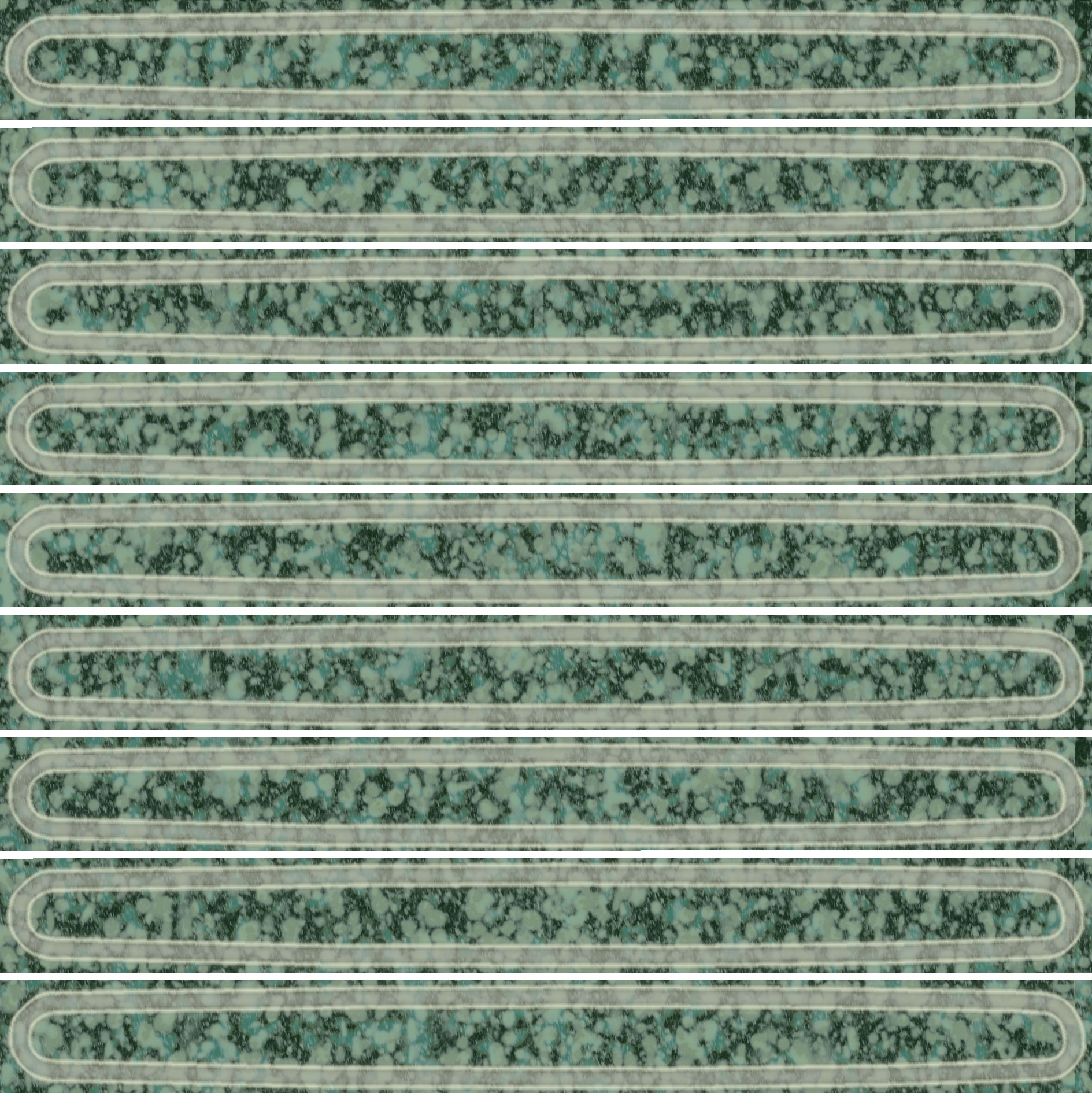 KMD2SOB006BN Декор Далия Чипсет зелёный глянцевый 20x20x0.95 - фото 3