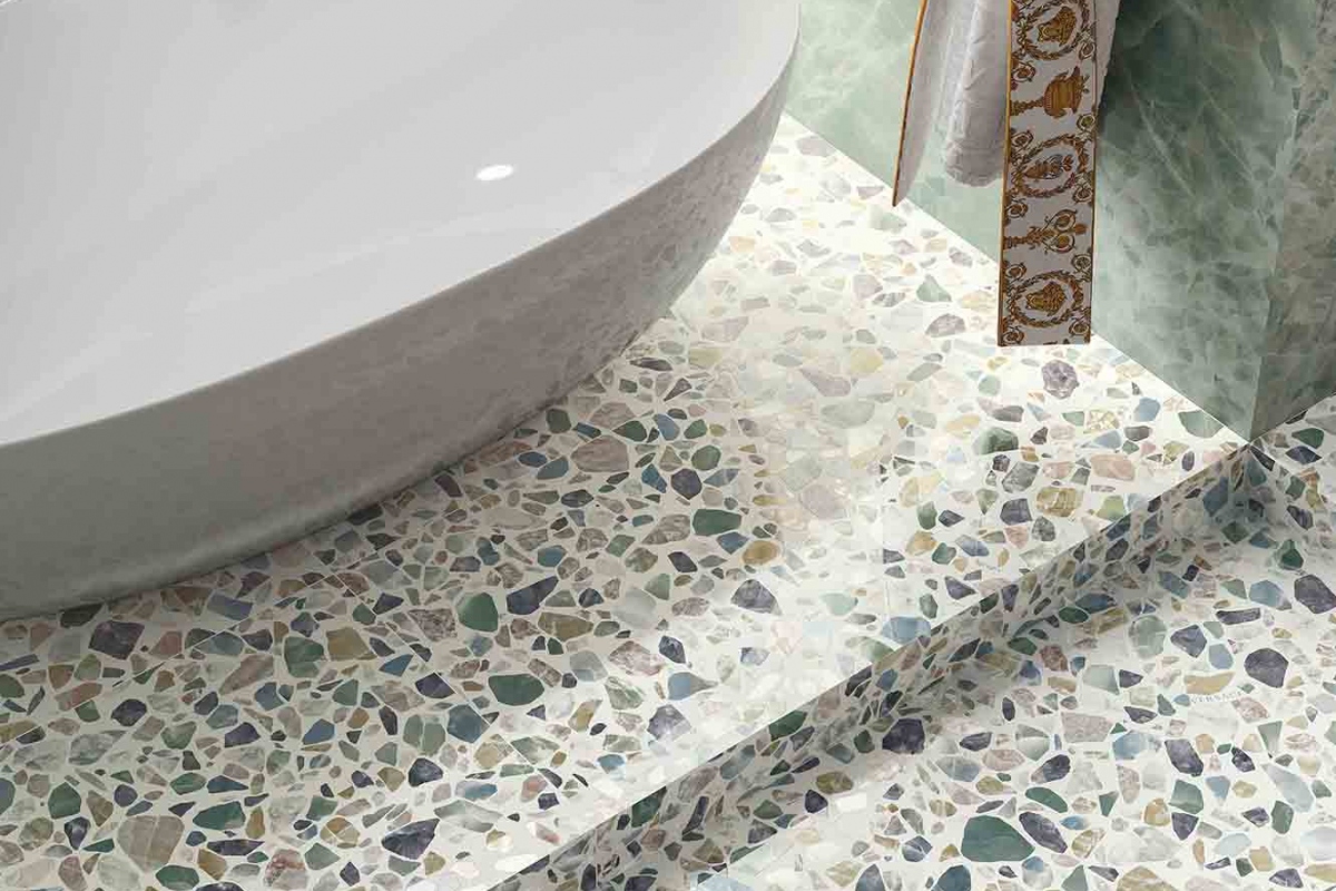 PF60013148 На пол Gemstone Dark Shards Lux Rett 9mm 60x120 - фото 31