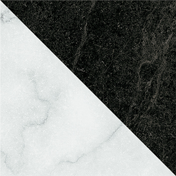 4101199 На пол Dandy Flag Black White 18.6x18.6 - фото 2