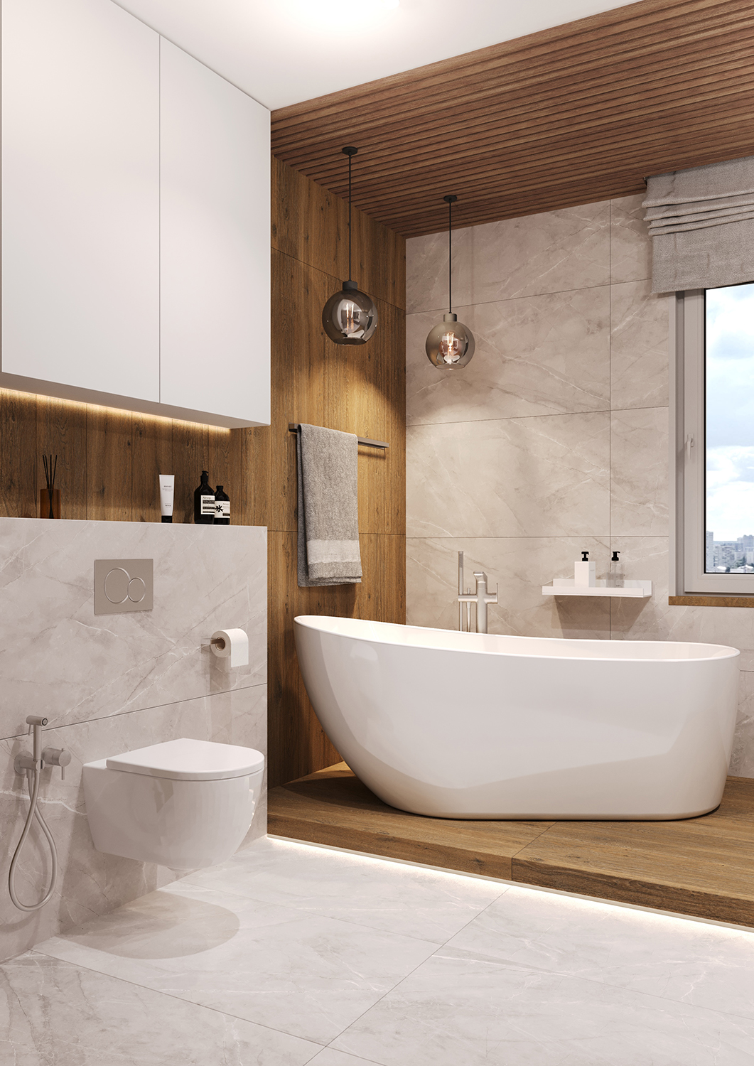 На пол Silk Basaltina Bianco Matt 60x120 - фото 7