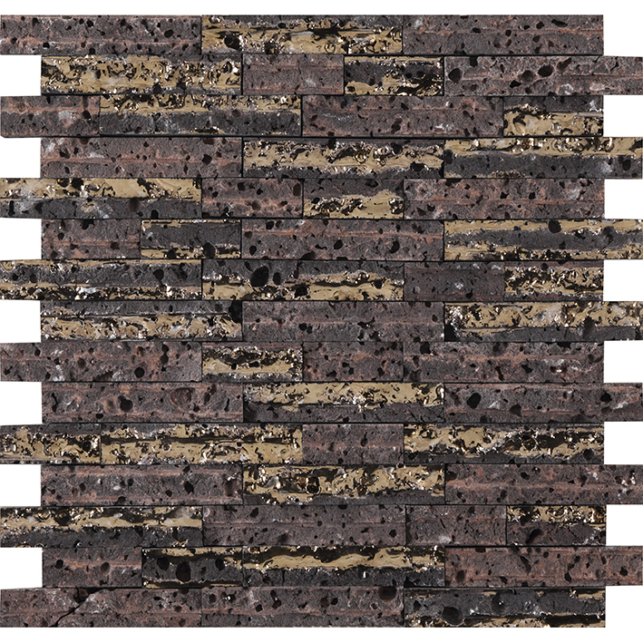 L241713821 На стену Elite Lava Stone Brick Gold