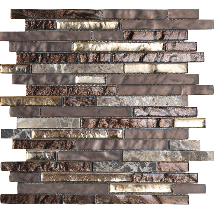 L244000961 На стену Treasures Bronze Emperador Strip 29.2x30.4