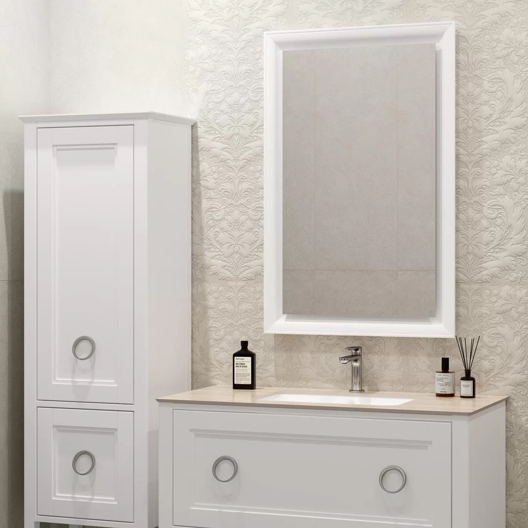 BLF006R Бордюр Монсеррат Багет Бежевый Светлый Матовый Обрезной - фото 10