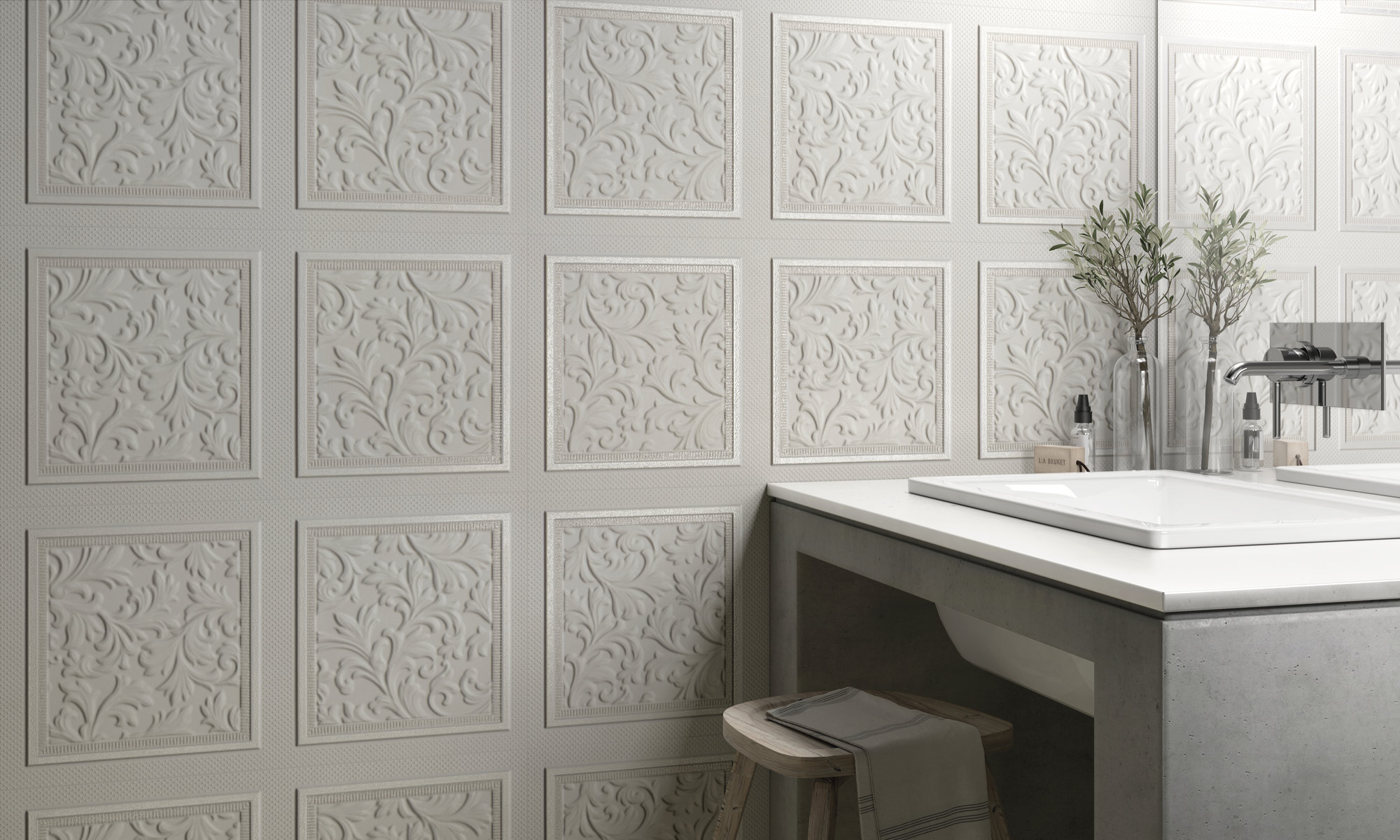 5040726154 На стену Palette Leaves Cold R - фото 7