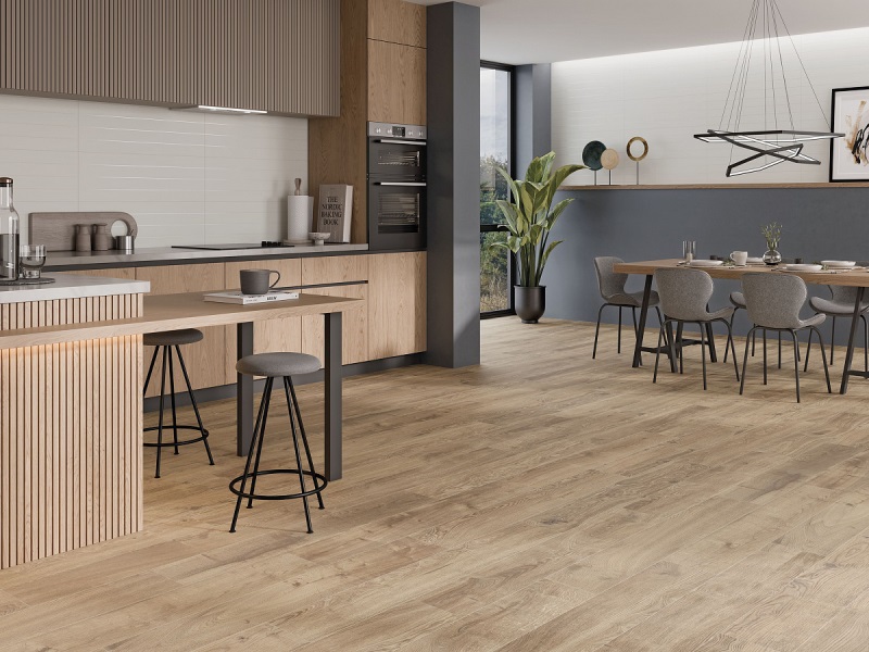 S22A03 На пол Forest Caoba slim rec 22x120 - фото 15