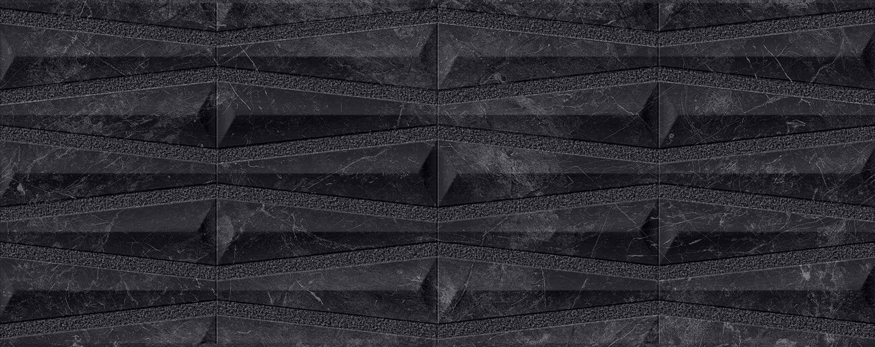 100354913 Декор Velluto Deco Nero 59.6х150 - фото 6