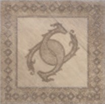 Декоративная вставка Antique Intreccio Clay