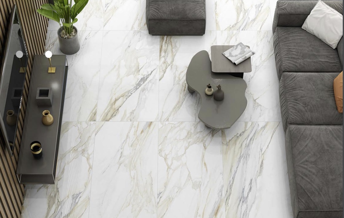 На пол Calacatta Oro Glossy 60x120 - фото 5