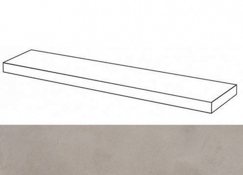 620070001274 Ступень Millennium Айрон 120 Угловая Правая Натуральная