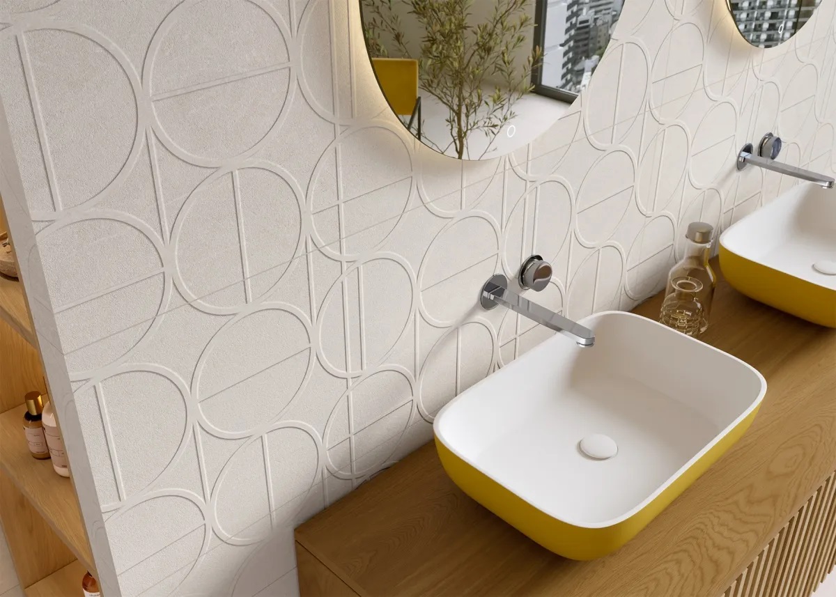 P0007701 На пол Tunez Beige Digital Soft 90x90 - фото 11