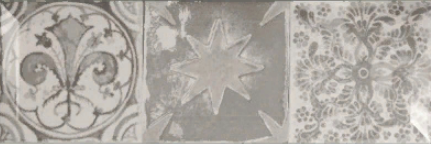 Декор Aceite Antique Gris mix 10x30 - фото 7