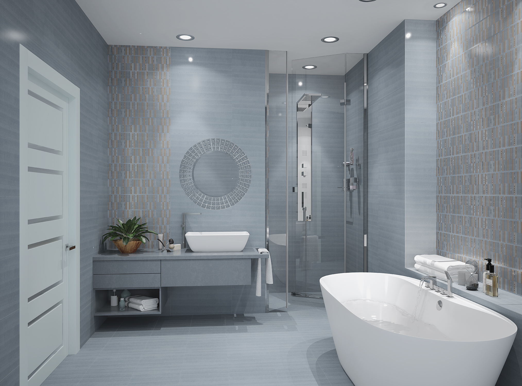 586562002 Декор Aura Dec. Atlantic Geometria - фото 5