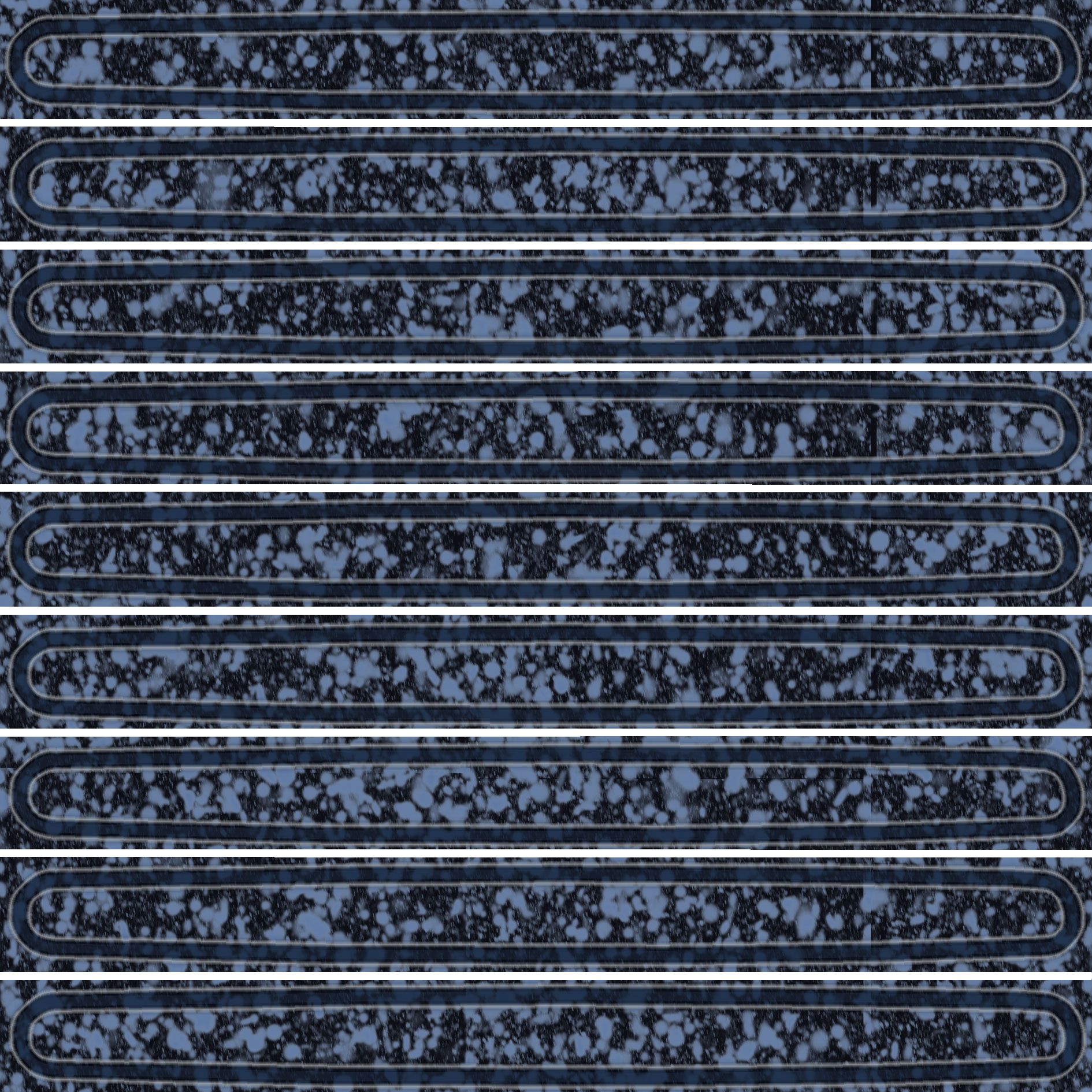 KMD2SOB004BN Декор Далия Чипсет синий глянцевый 20x20x0.95 - фото 6