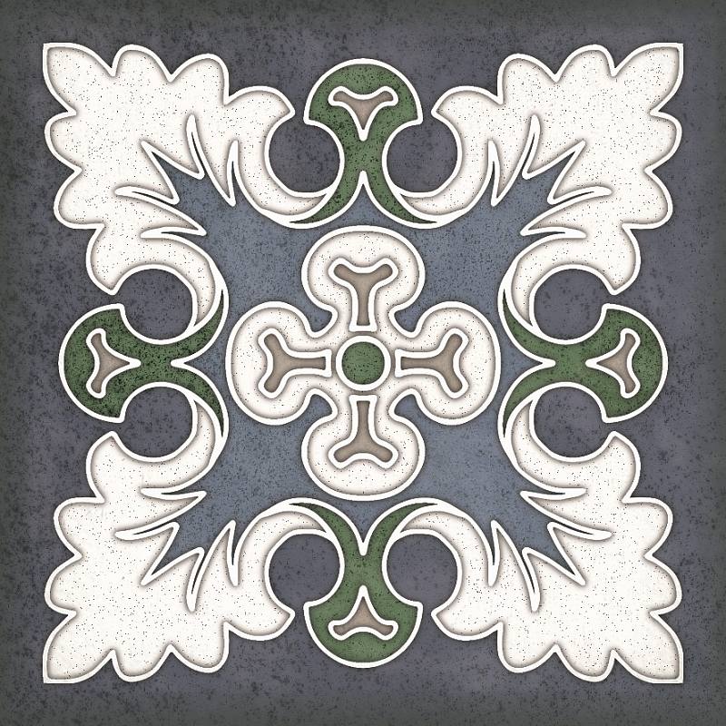 Декор Smalto Decor Blu 1 15x15