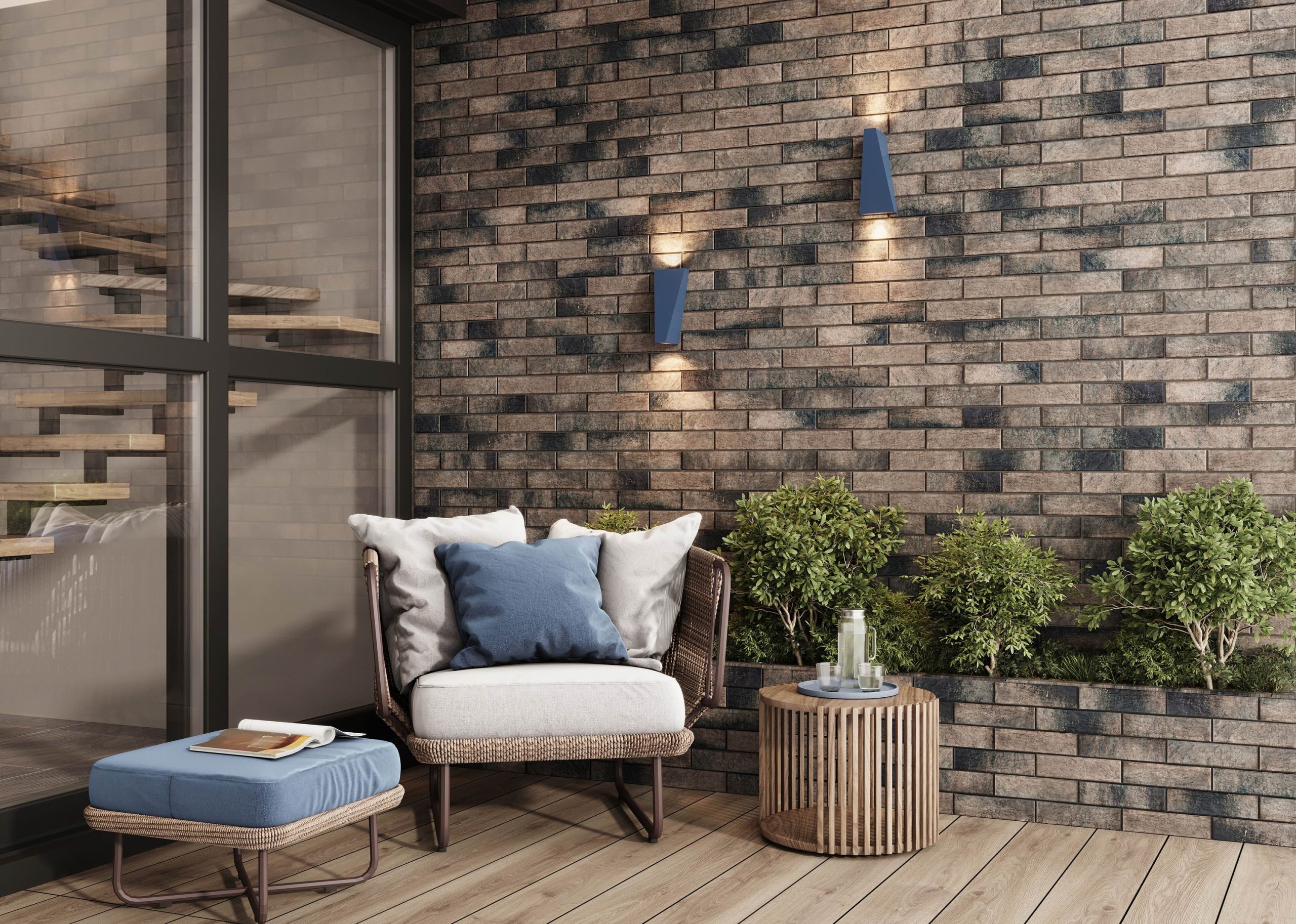 На стену Arfak Коричневый 245x65 - фото 25