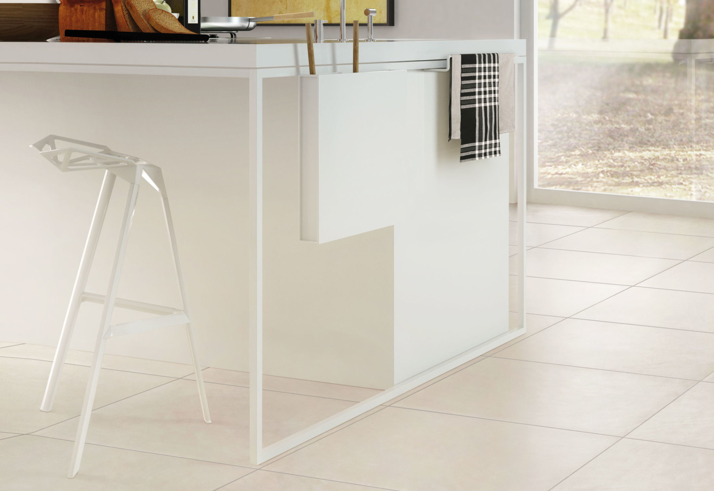 4950054 На пол Architecture Light Grey Naturale 10.5 мм 60x60 - фото 12