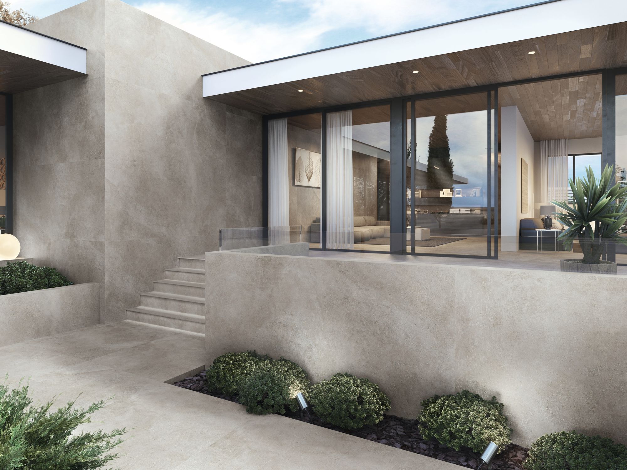 На пол Habitat Taupe 120x120 - фото 8