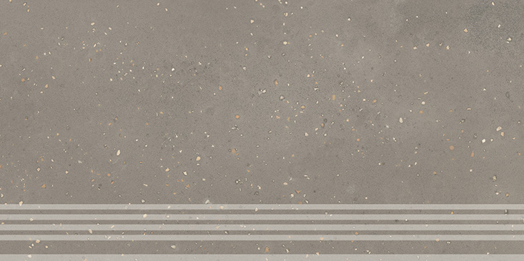 KM6060G1211R8GRF Ступень Пунтум Фронтальная серый матовый обрезной 30x60x0.8