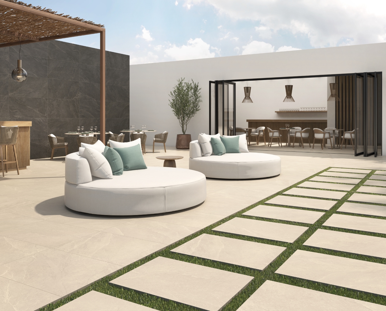 На пол Ardesia Bone Matt Rect R11 60x120 - фото 6