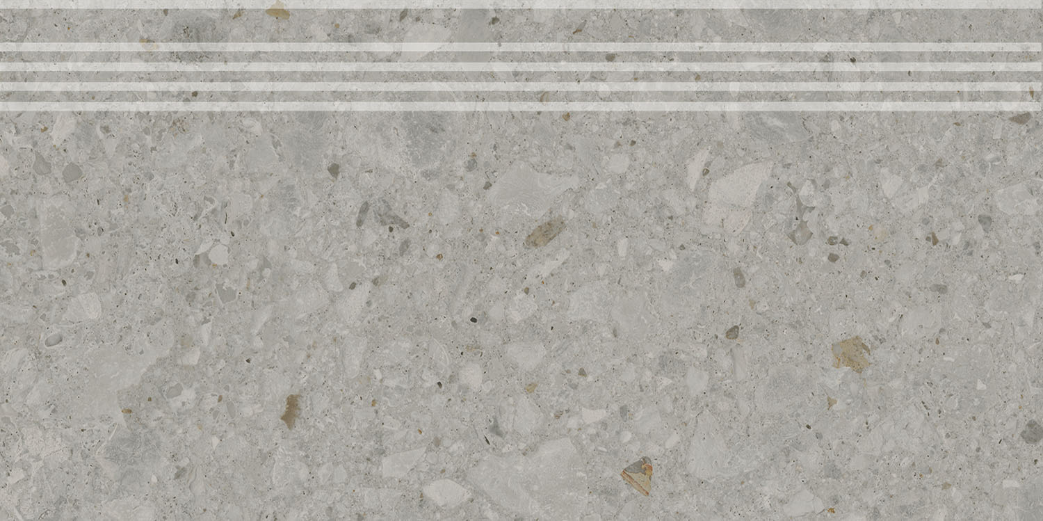 DD606020R/GR Ступень Чеппо ди Гре Серый матовый обрезной 30x60x0.9 - фото 4