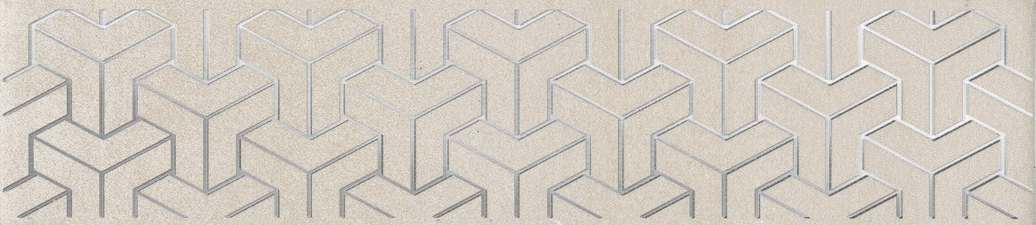 AD/E569/6401 Бордюр Ломбардиа Cen. Бежевый