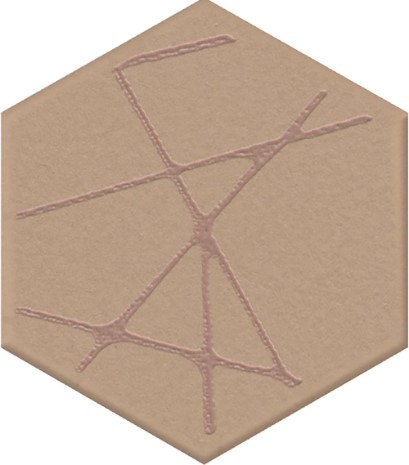 OS/C241/63012 Декор Агуста Оранжевый Матовый 6x5.2 - фото 3