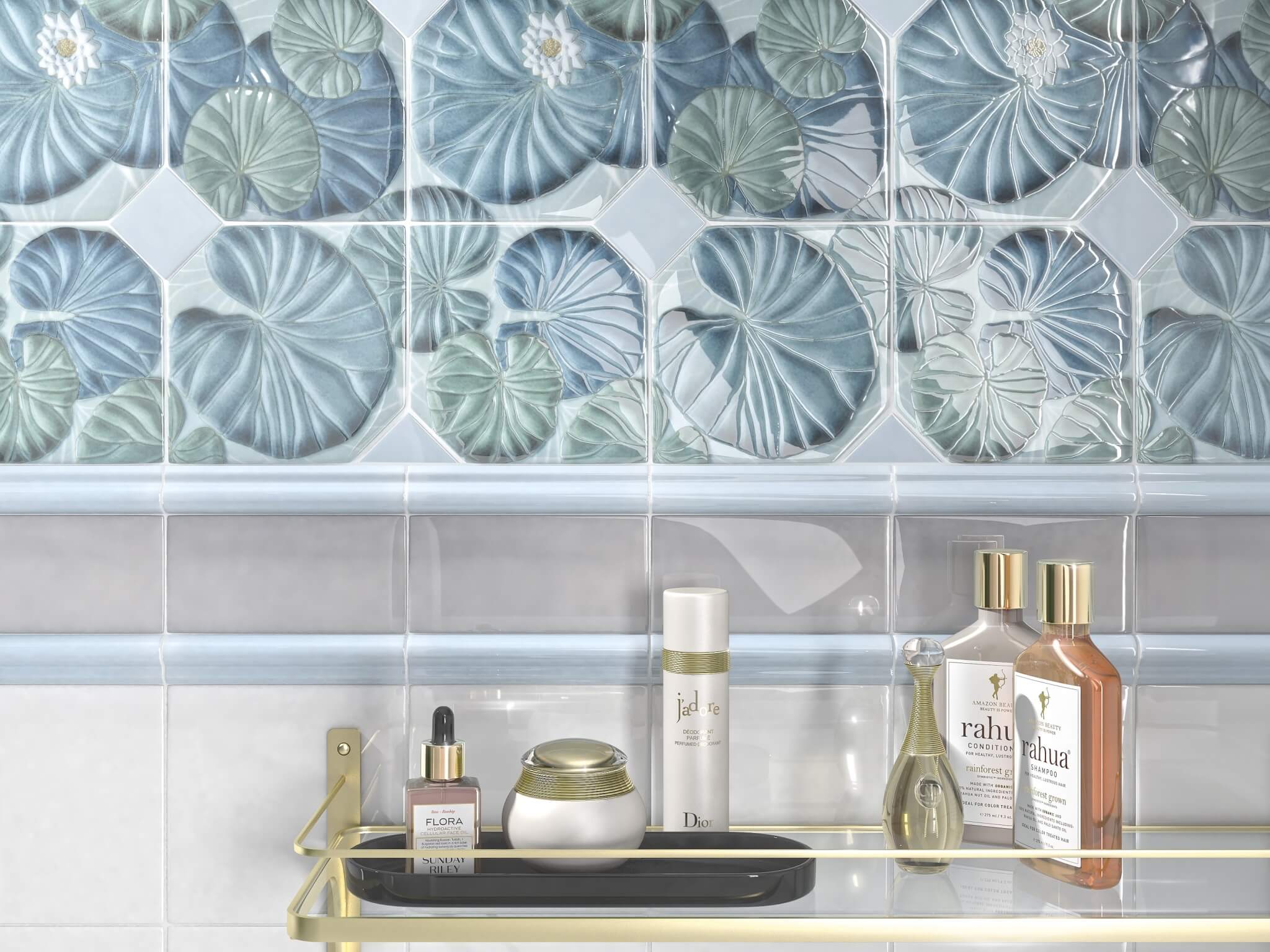 17006 На стену Монсури Авеллино белый 2 15х15 - фото 2