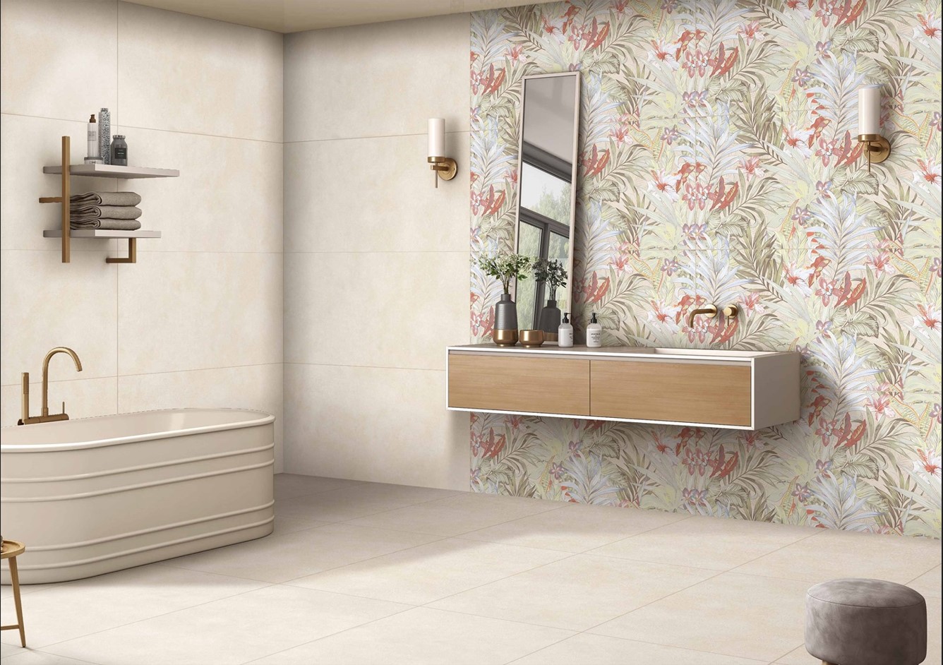 На пол Cosera Ivory Matt 60x120 - фото 5