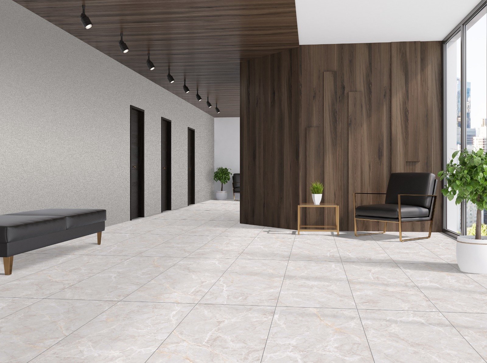 На пол Hierro Marron Polished 60x120 - фото 6