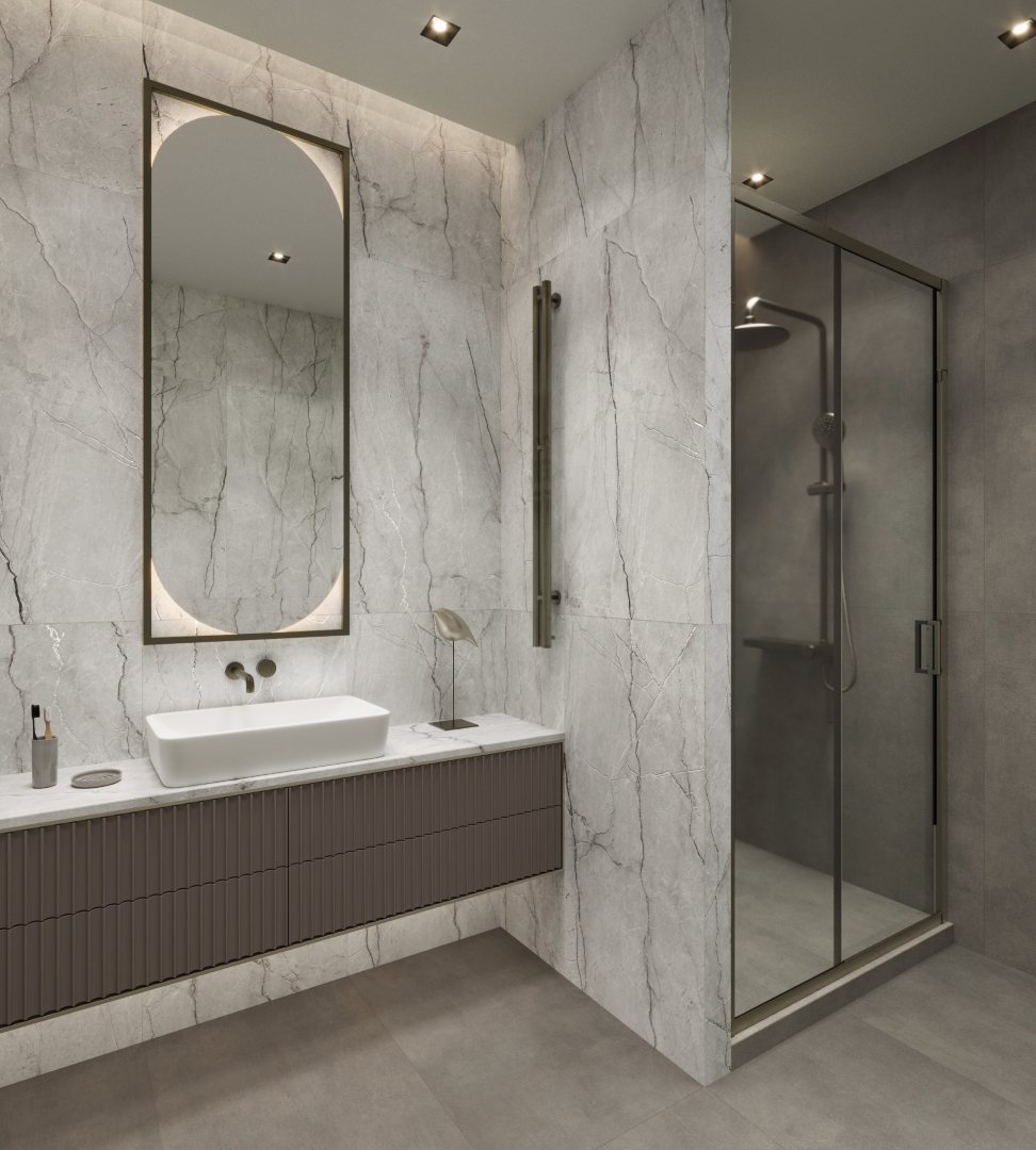 CR4013-A На пол Condor Light Grey Carving 60x120 - фото 7