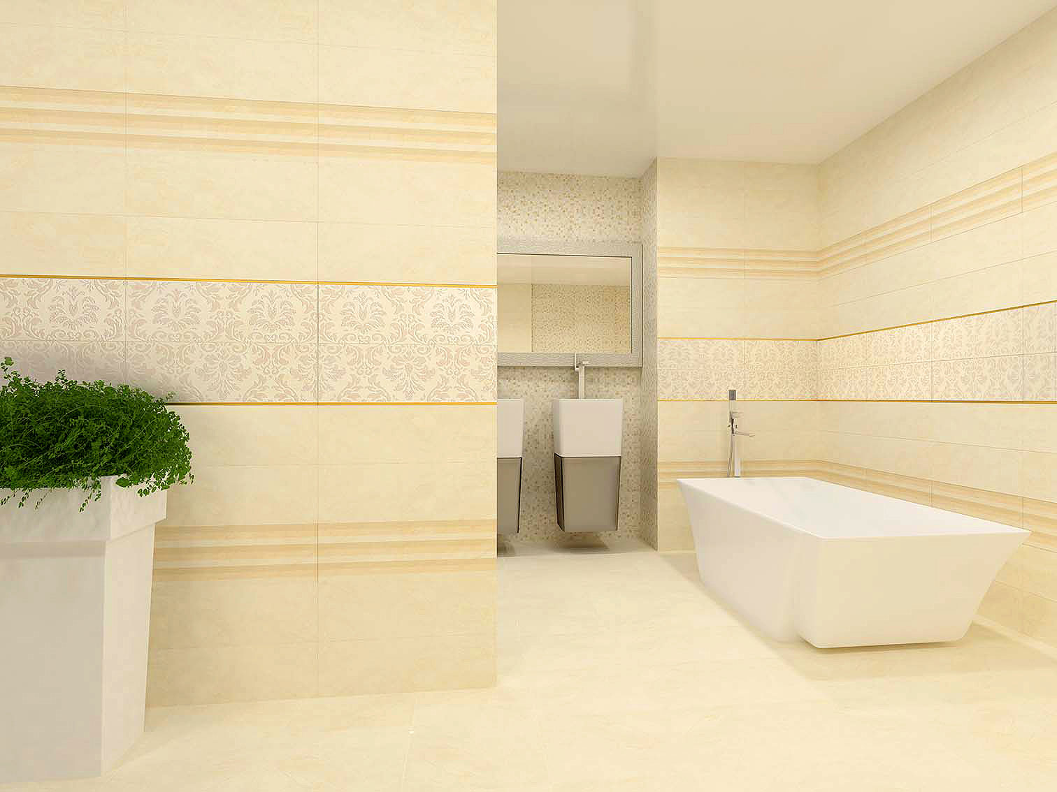 00-00-5-17-00-06-592 На стену Атриум Серая Полоска - фото 3