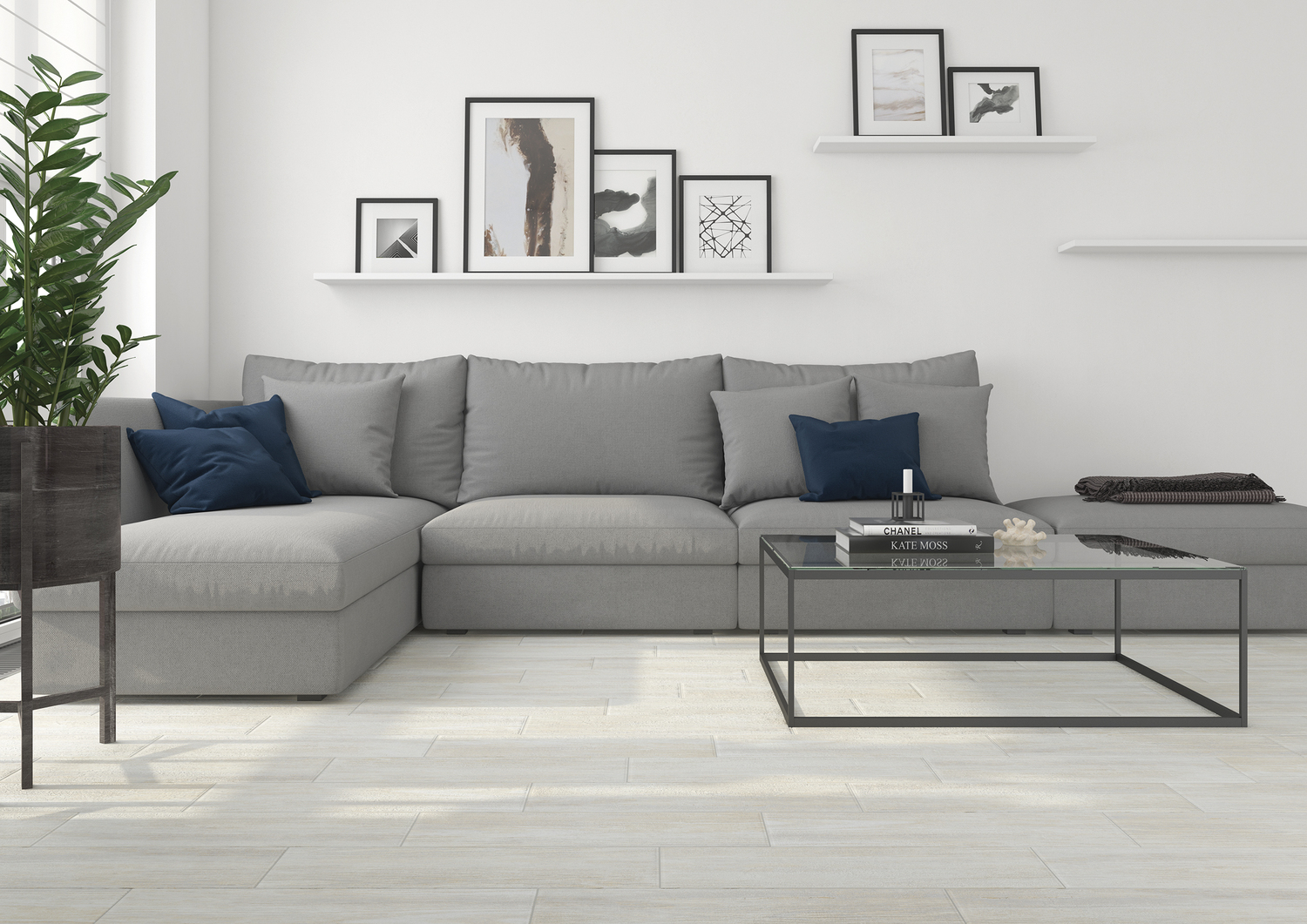 C-FF4M052D На пол Finwood Белый 18.5x59.8 - фото 13