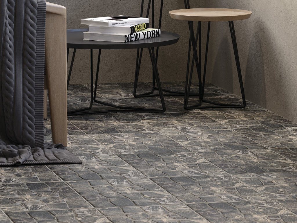 17283 На пол Vilio Brown коричневый рельеф 29.8x29.8 - фото 7