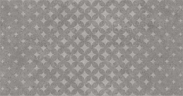 SBD026/DL500920 Декор Фондамента Серый орнамент 9мм 60х119.5
