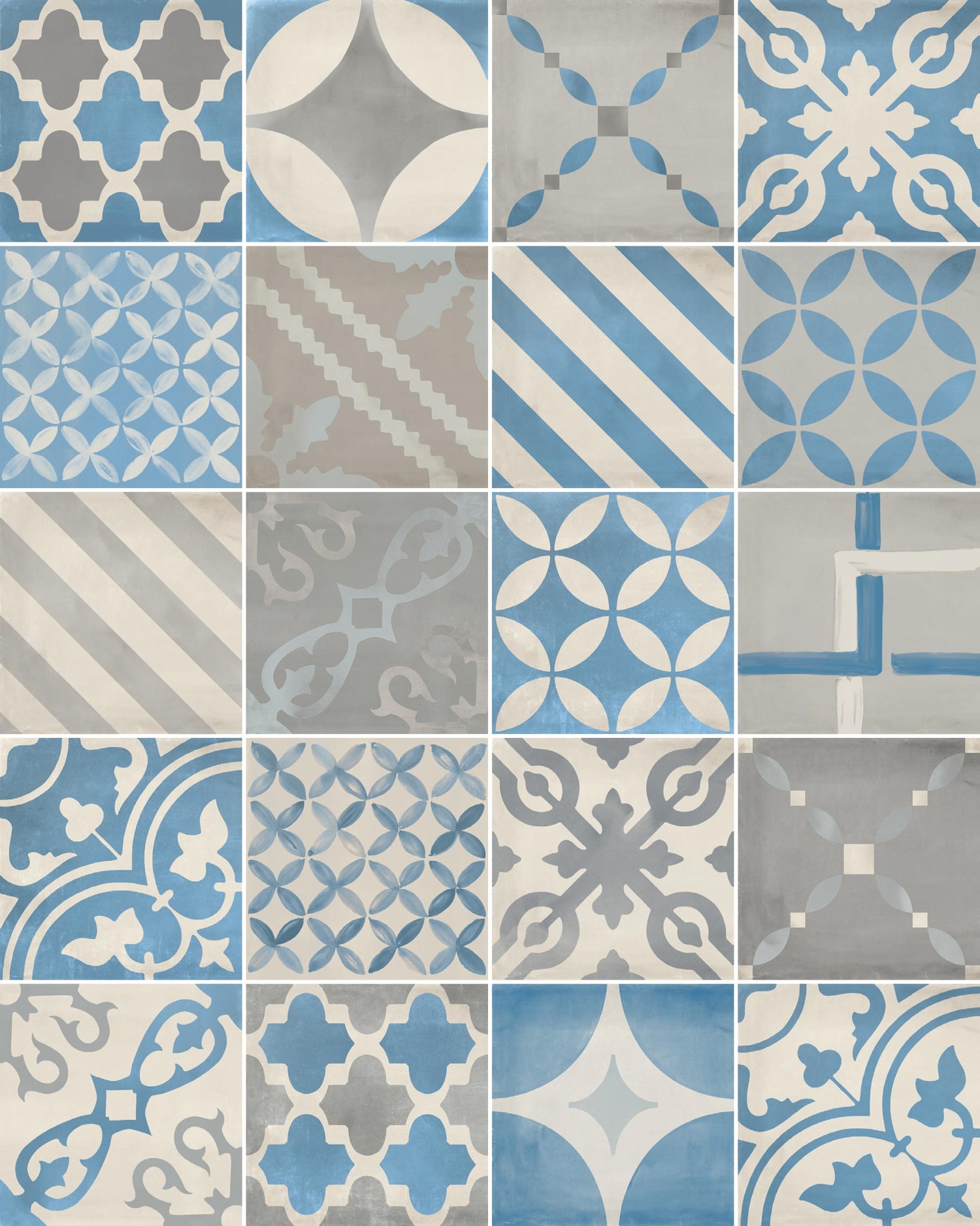 A3OQ На пол Venti Boost Blue Mix R9 20x20