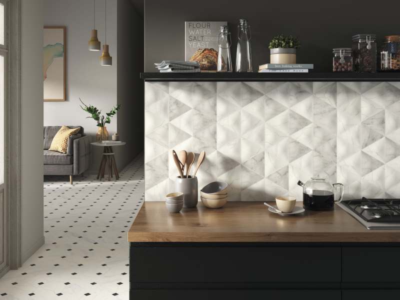 F8074 На пол Verona Octagon Grey - фото 2