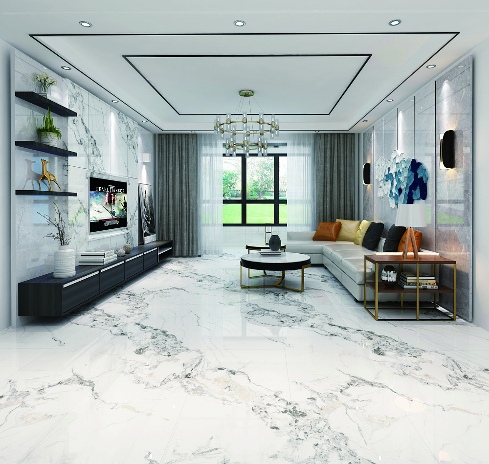 BHW-0029 На пол Bianco Gold Polished 60x120 - фото 6