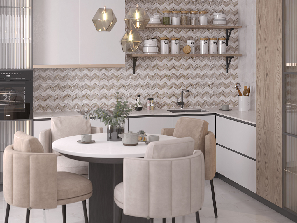 010200000093 Бордюр Аника Голубой 01 25x7.5 - фото 2