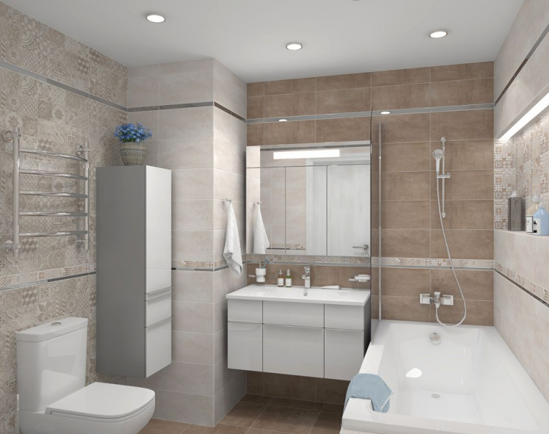 08-01-11-476 На стену Bastion Бежевый Темно-Бежевая - фото 9