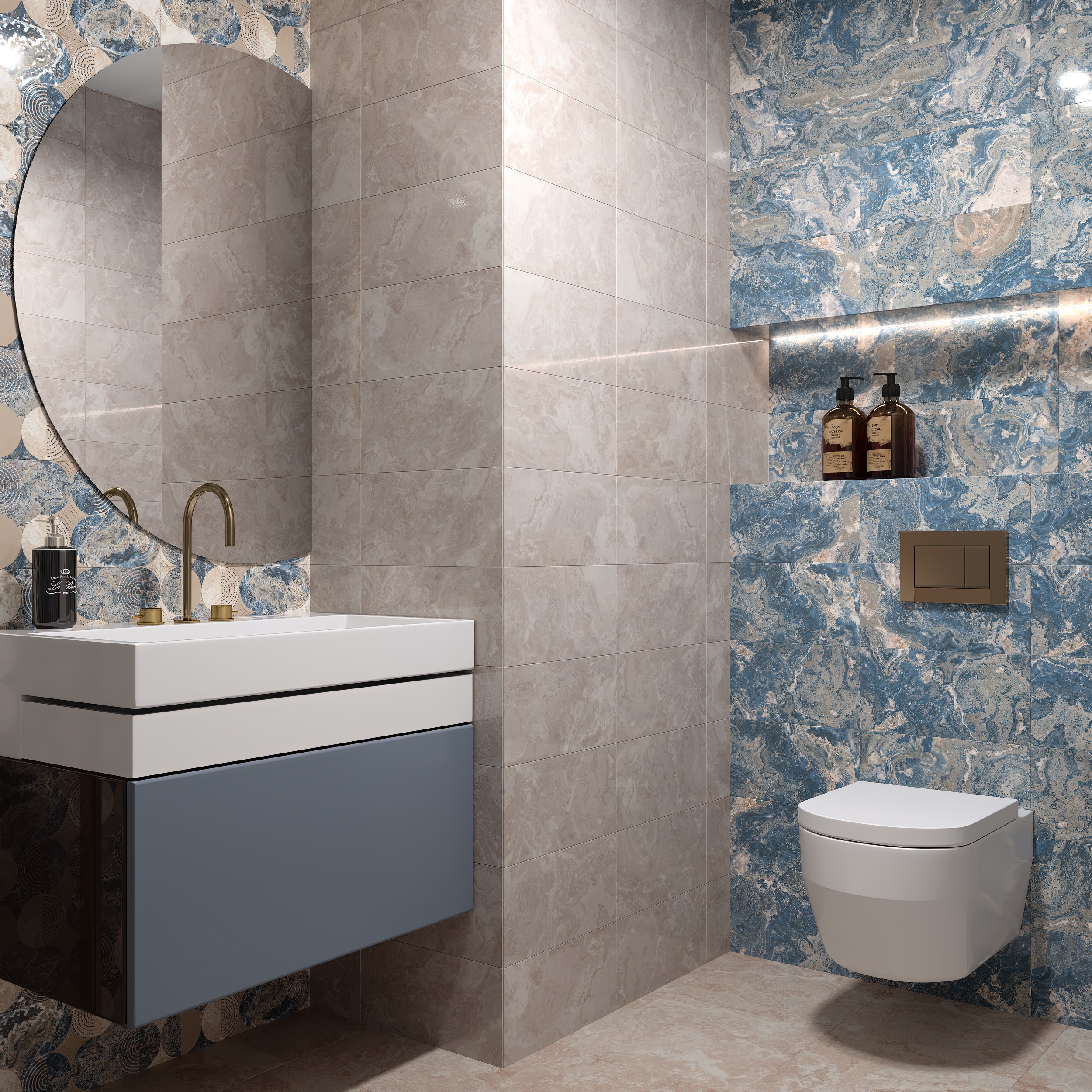 На пол Ричмонд Бежевый - фото 3