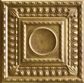 Декор Metal Tiles Relief Bronze 20x20 - фото 3